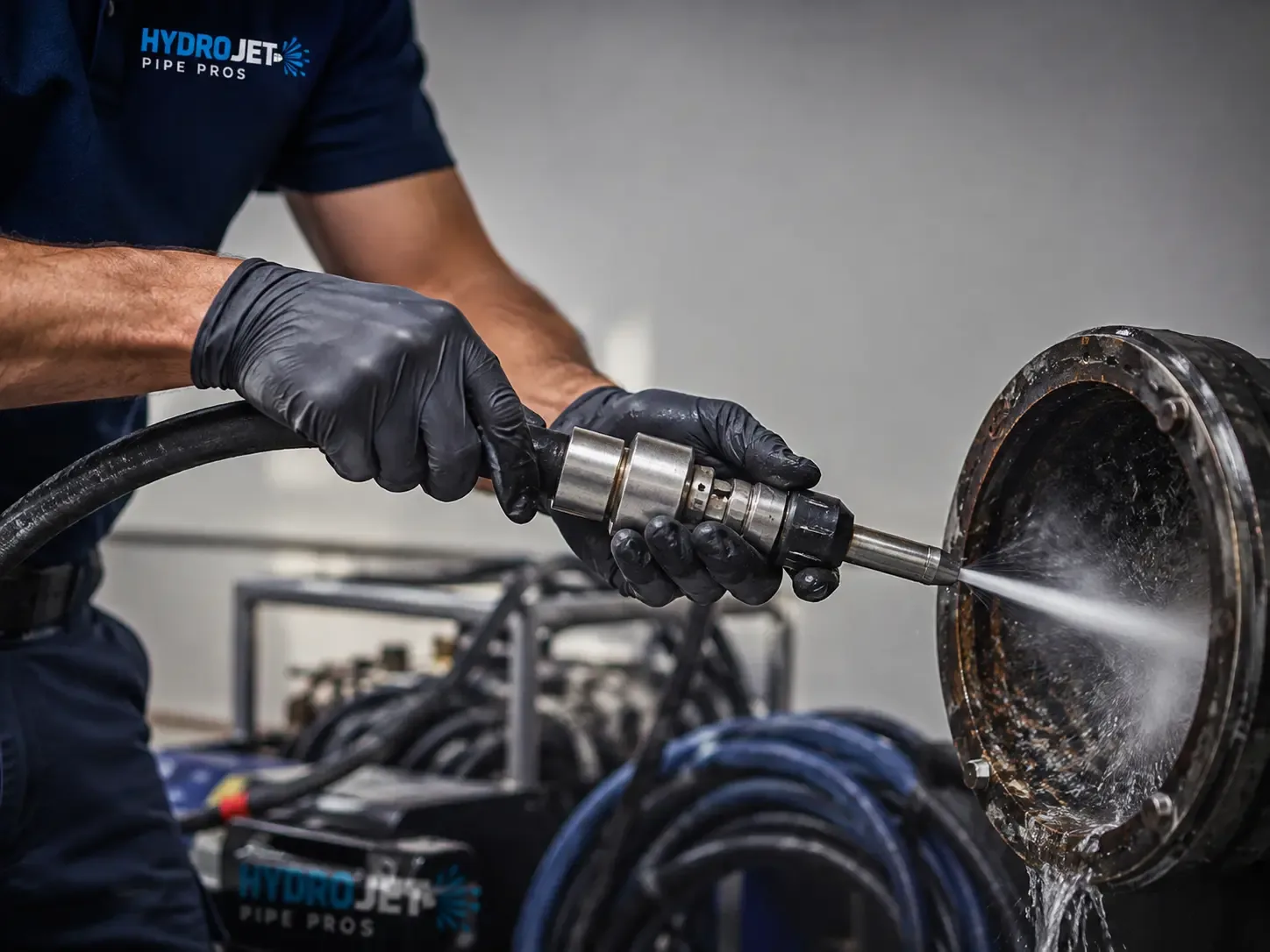 Hydro Jet Pipe Descaling in Mchenry, MD